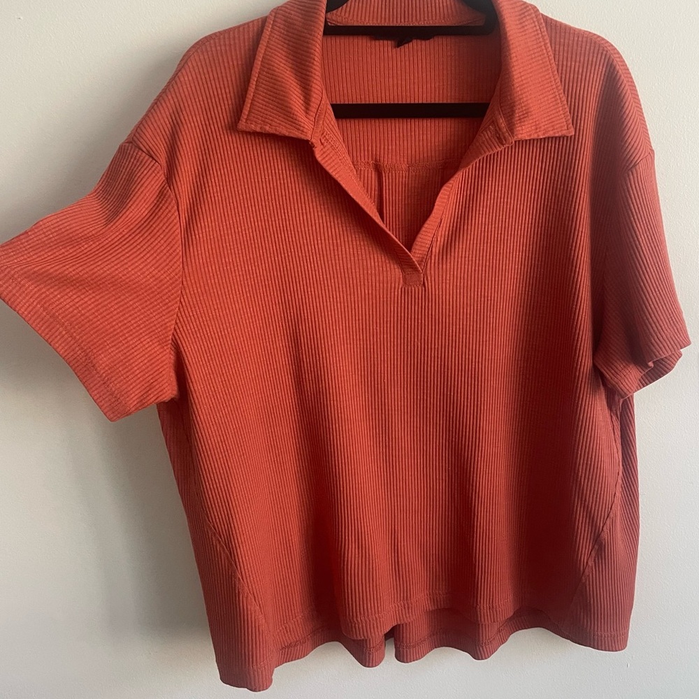 Flowy Collared Top